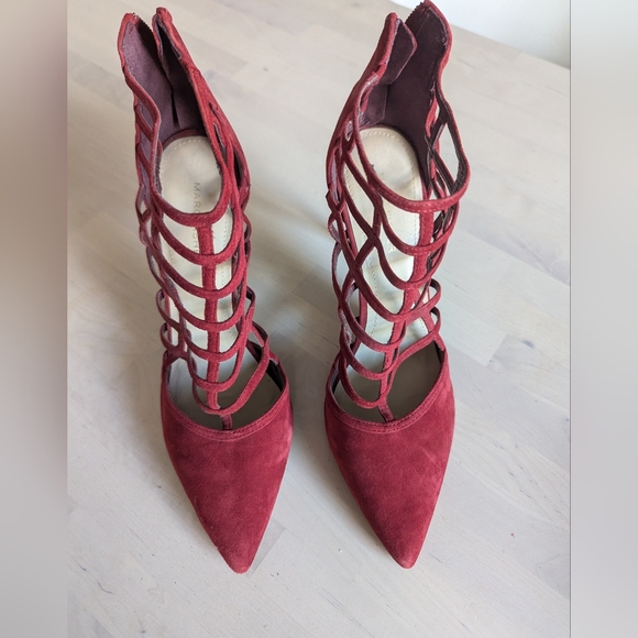 MARC FISHER Red heels Size 10 - Picture 7 of 7